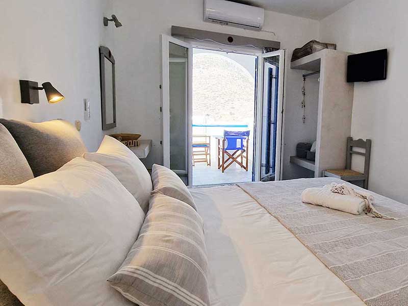 Δίκλινο στούντιο με θέα στη θάλασσα